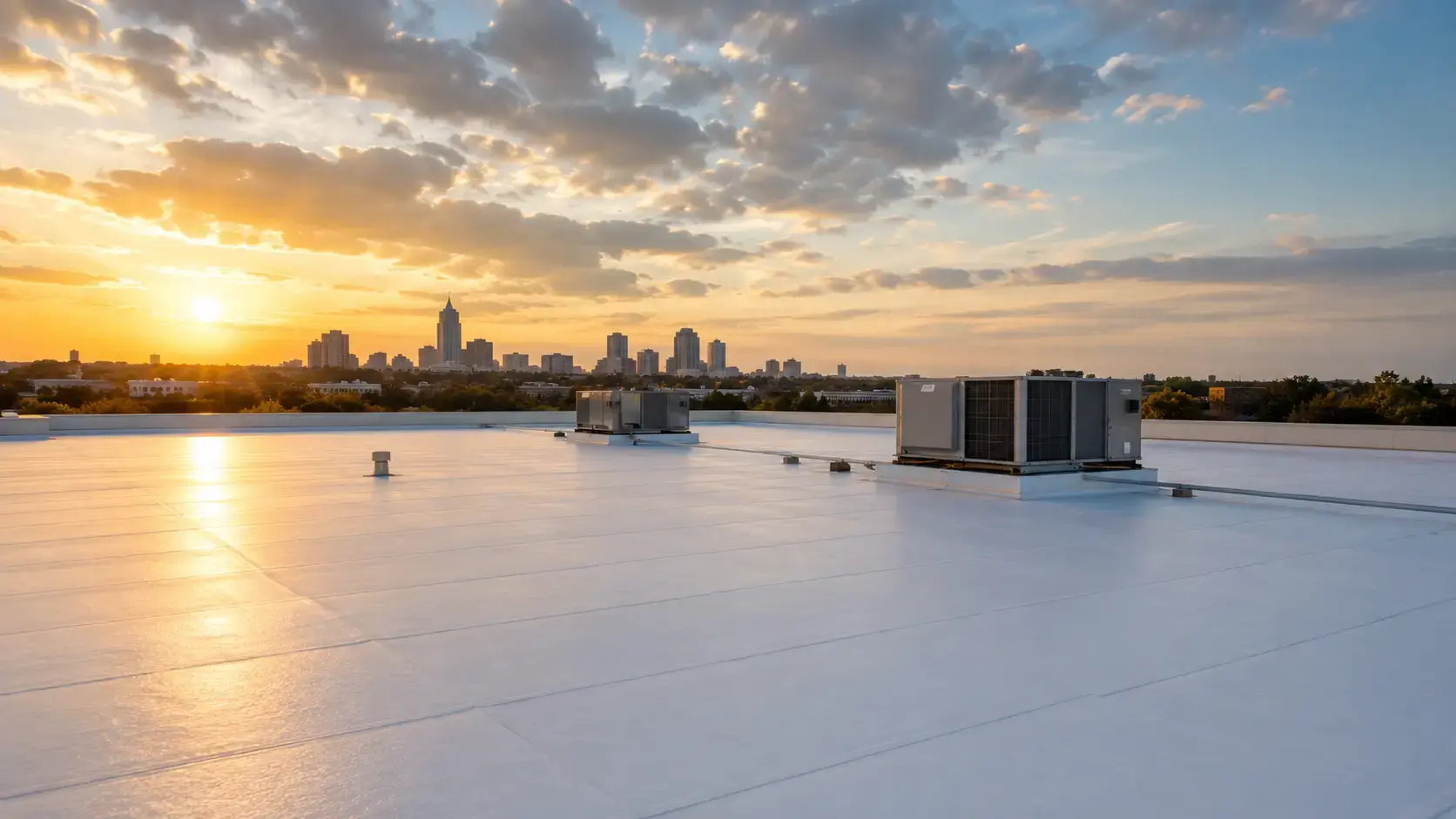 Commercial roof assessment in North Carolina