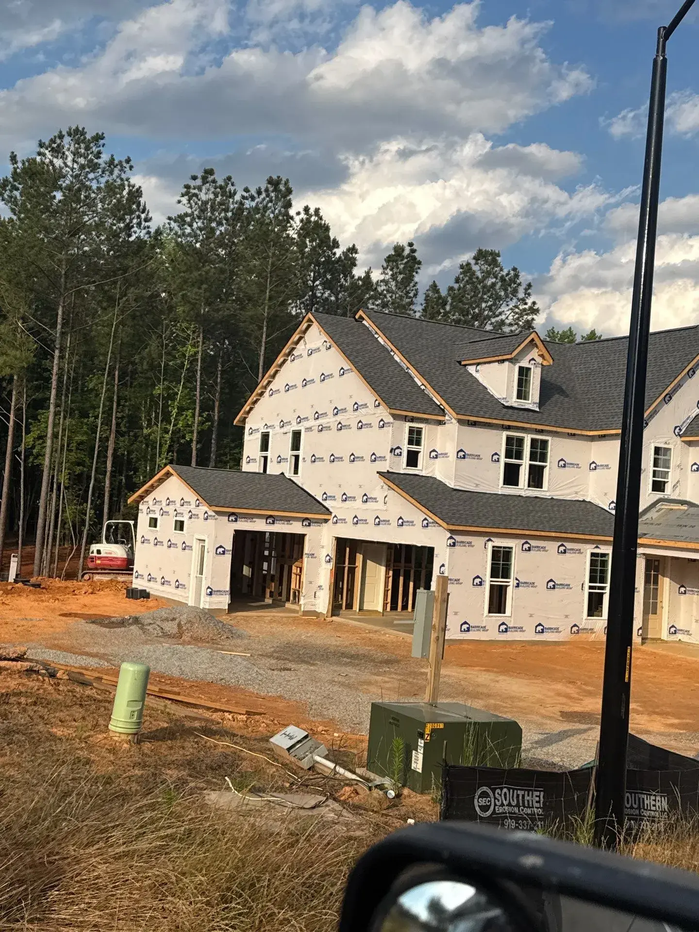Expert shingle roof installation by Faircloth Roofing in Raleigh NC