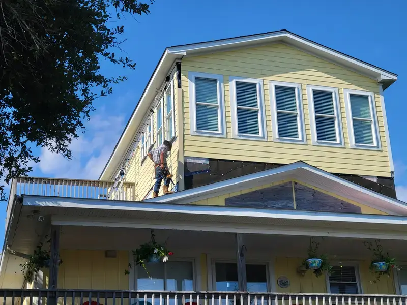 Full house siding installation in progress in NC