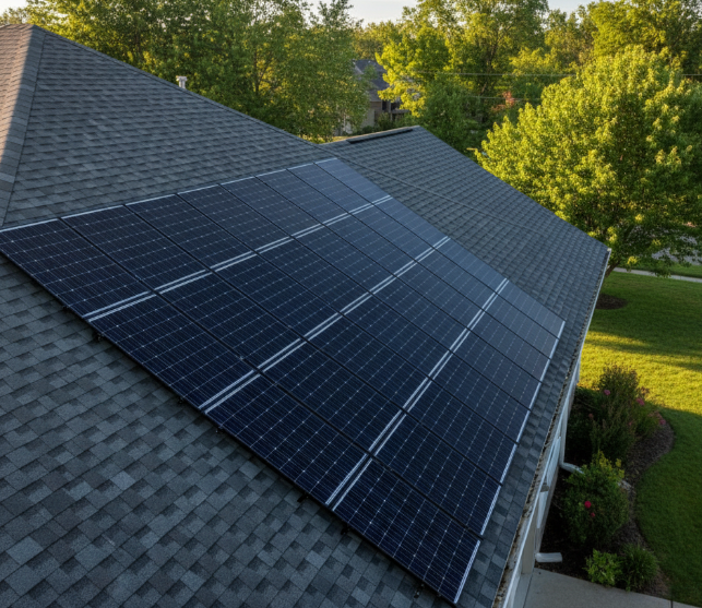 Solar panel installation in Raleigh NC